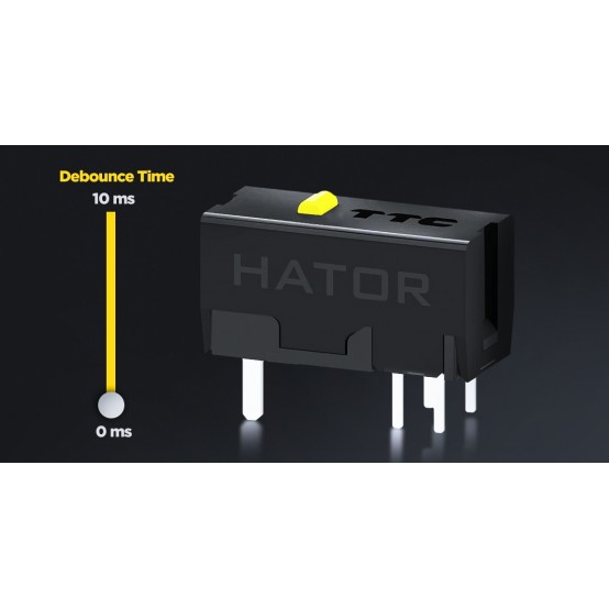 Mouse Hator Quasar 3 Ultima 8K Wireless HTM760