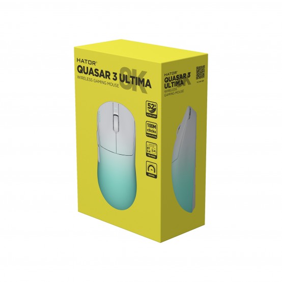Mouse Hator Quasar 3 Ultima 8K Wireless HTM761