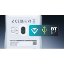 Mouse Hator Quasar 3 Ultima 8K Wireless HTM761