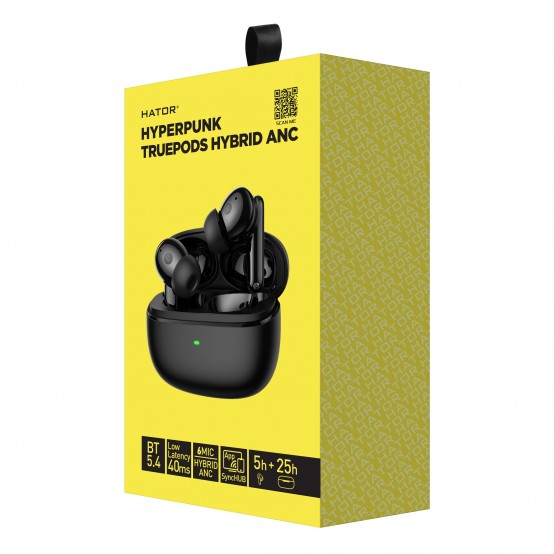 Casca Hator Hyреrpunk Truepods Hybrid ANC HTA431
