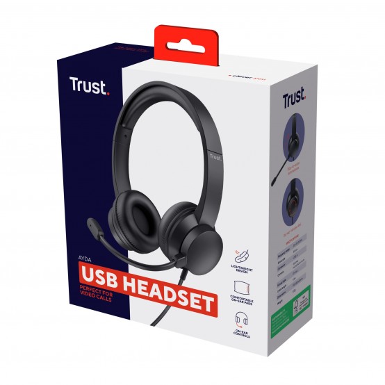 Casca Trust Ayda USB 25088