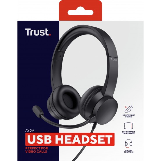 Casca Trust Ayda USB 25088