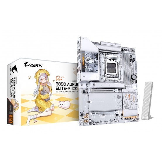 Placa de baza GigaByte B850 AORUS ELITE-P ICE