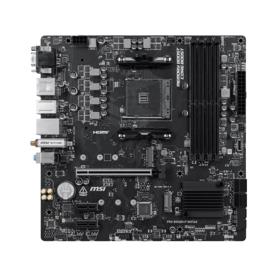 Placa de baza MSI  PRO B550M-P WIFI6E