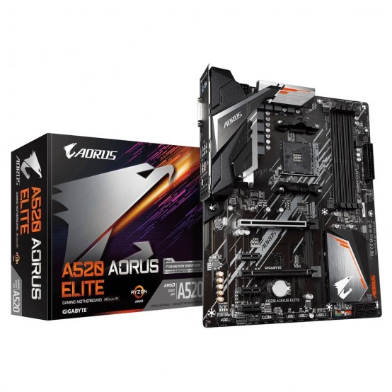 Placa de baza GigaByte A520 AORUS ELITE