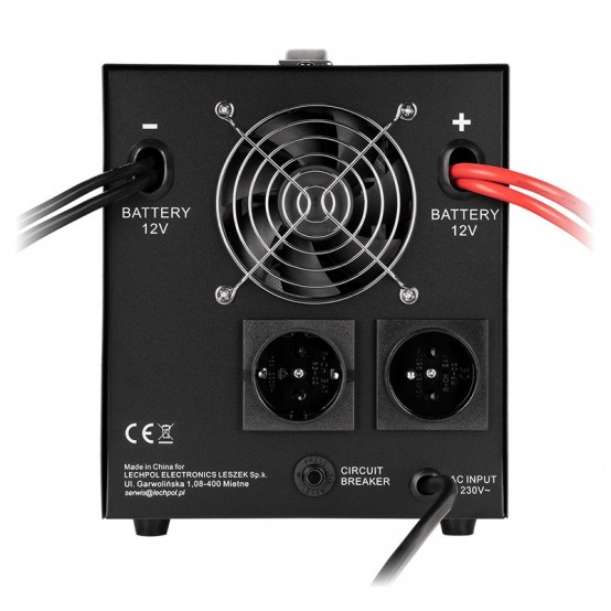 UPS Rebel Centrale termice sinus pur 1500VA 1050W 12V LIFEPO4 RB-4029
