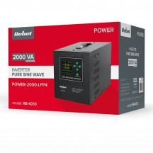 UPS Rebel Centrale termice sinus pur 2000VA 1200W 12V LIFEPO4 RB-4030