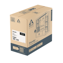 Carcasa Arctic VG Black (Clear Glass) ACPCC00024A