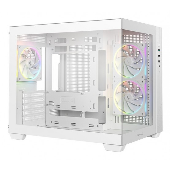 Carcasa DeepCool CG330 3F White R-CG330-WHNGM3-G