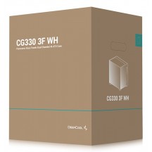 Carcasa DeepCool CG330 3F White R-CG330-WHNGM3-G
