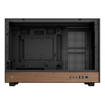 Carcasa DeepCool CH260 WOOD Black R-CH260-BKNWM0-G-1