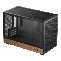 Carcasa DeepCool CH260 WOOD Black R-CH260-BKNWM0-G-1