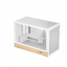 Carcasa DeepCool CH260 WOOD White R-CH260-WHNWM0-G-1