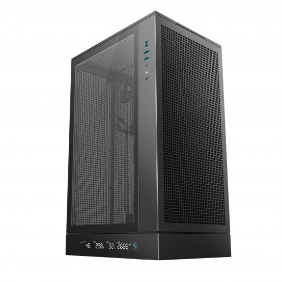 Carcasa DeepCool CH270 DIGITAL Black R-CH270-BKNDM0-G-1
