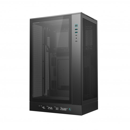 Carcasa DeepCool CH270 DIGITAL Black R-CH270-BKNDM0-G-1