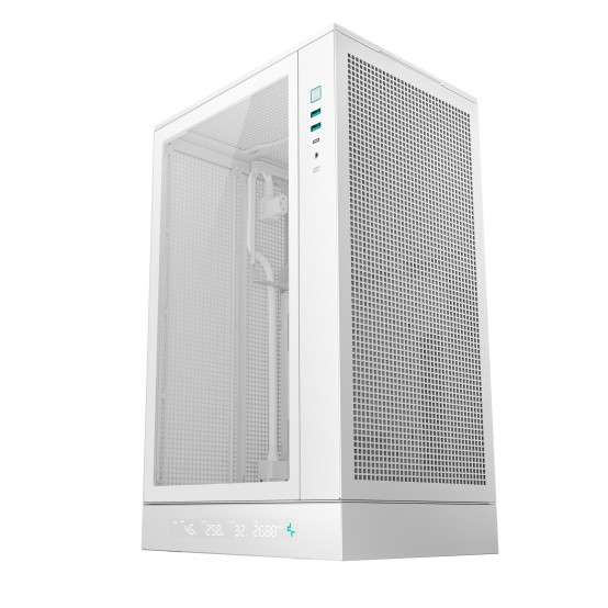 Carcasa DeepCool CH270 DIGITAL White R-CH270-WHNDM0-G-1
