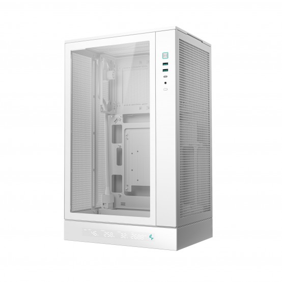 Carcasa DeepCool CH270 DIGITAL White R-CH270-WHNDM0-G-1
