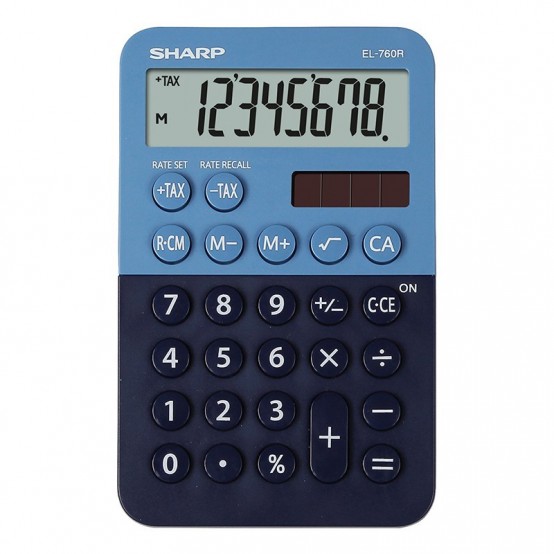 Calculator de birou Sharp EL-760RB-BL
