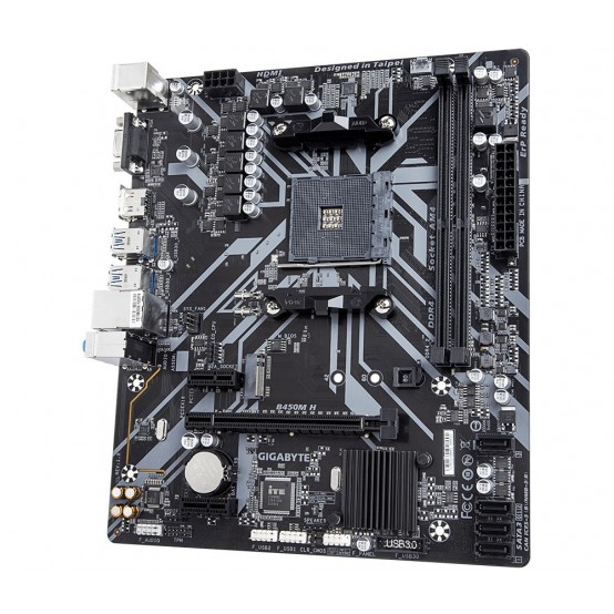 Placa de baza GigaByte B450M H