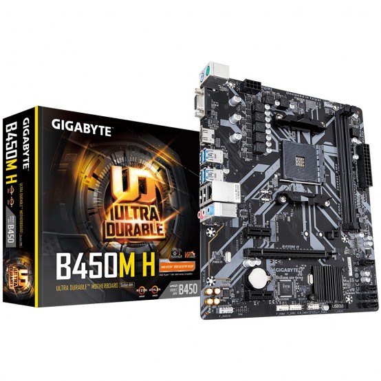 Placa de baza GigaByte B450M H