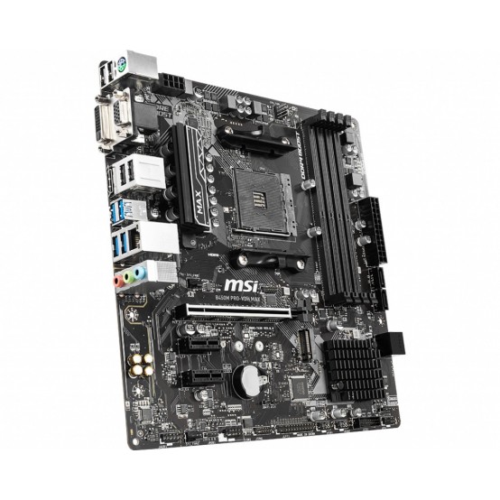 Placa de baza MSI B450M PRO-VDH MAX