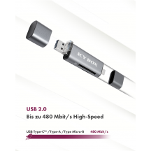 Card reader RaidSonic  IB-CR200-C