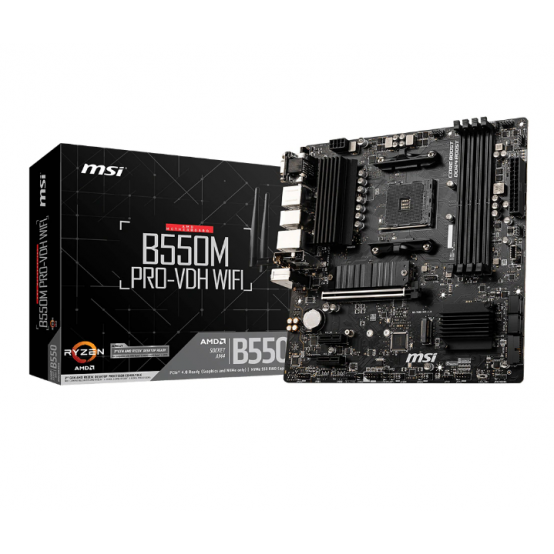 Placa de baza MSI B550M PRO-VDH WIFI