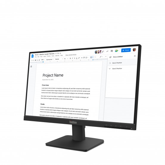 Monitor Lenovo ThinkVision S22-4e 64CBKAR6EU