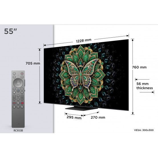 Televizor TCL 55MQLED75L