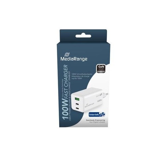 Alimentator MediaRange 100W GaN Fast Charging Adapter MRMA123
