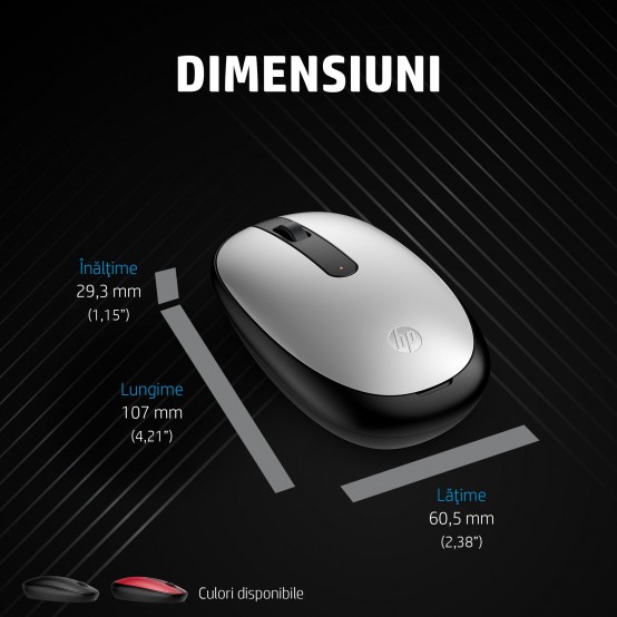 Mouse HP 240 Lunar White Bluetooth 793F9AA