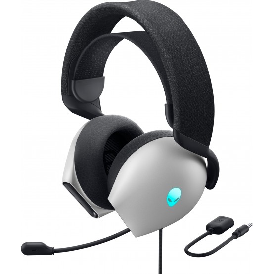 Casca Dell Alienware Wired Gaming Headset AW520H (Lunar Light) 545-BBFJ