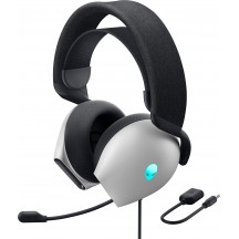 Casca Dell Alienware Wired Gaming Headset AW520H (Lunar Light) 545-BBFJ