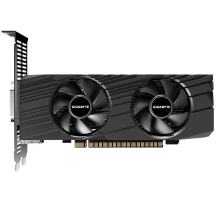 Placa video GigaByte GeForce GTX 1650 D5 Low Profile 4G GV-N1650D5-4GL