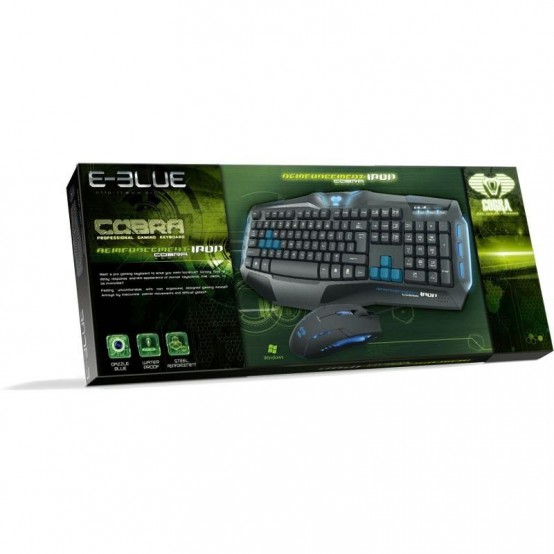 Tastatura E-Blue Cobra Reinforcement-Iron EKM801BK