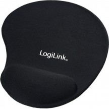Mouse pad LogiLink Mousepad with GEL Wrist Rest Support black ID0027