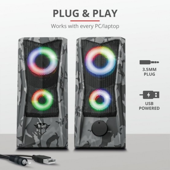 Boxe Trust GXT 606 Javv RGB 23379