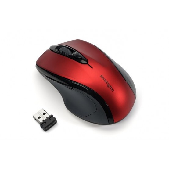 Mouse Kensington Pro Fit Mid-Size Wireless Mouse - Ruby Red K72422WW