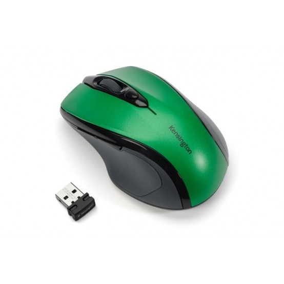 Mouse Kensington Pro Fit Mid-Size Wireless Mouse - Emerald Green K72424WW