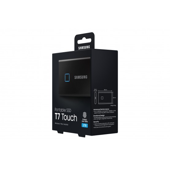 SSD Samsung T7 Touch MU-PC2T0K/WW MU-PC2T0K/WW