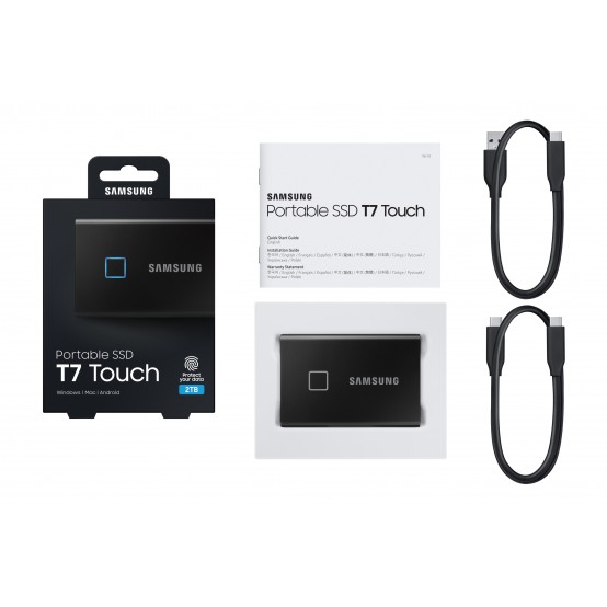 SSD Samsung T7 Touch MU-PC2T0K/WW MU-PC2T0K/WW
