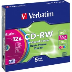 CD Verbatim CD-RW 700 MB 12x 43167