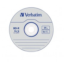 Disc Blu-ray Verbatim BD-R 25 GB 6x 43715