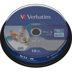 Disc Blu-ray Verbatim BD-R 25 GB 6x Inkjet Printable 43804
