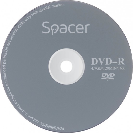 DVD Spacer DVD-R 4.7 GB 16x DVDR01