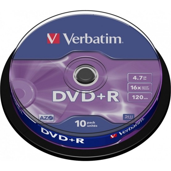 DVD Verbatim DVD+R 4.7 GB 16x 43498