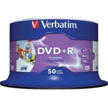 DVD Verbatim DVD+R 4.7 GB 16x Inkjet Printable 43512