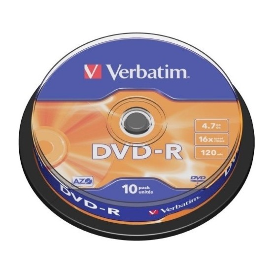 DVD Verbatim DVD-R 4.7 GB 16x 43523