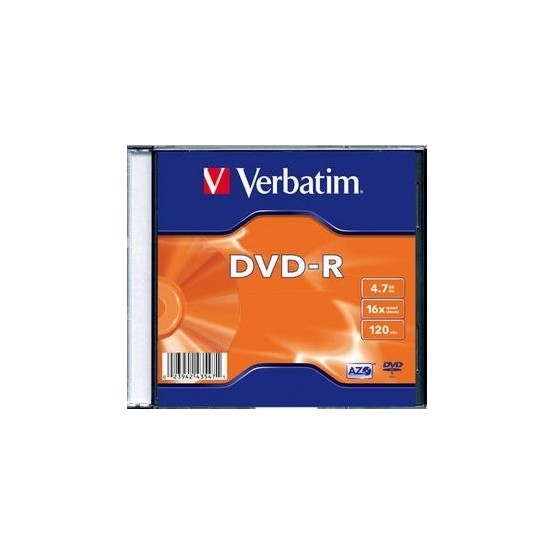 DVD Verbatim DVD-R 4.7 GB 16x 43547
