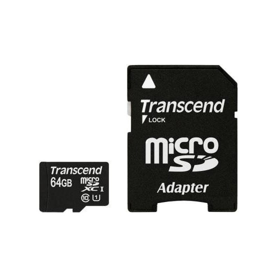 Card memorie Transcend TS64GUSDU1
